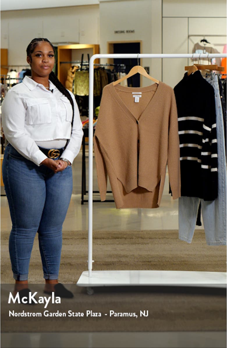 V-Neck Cashmere Cardigan, sales video thumbnail