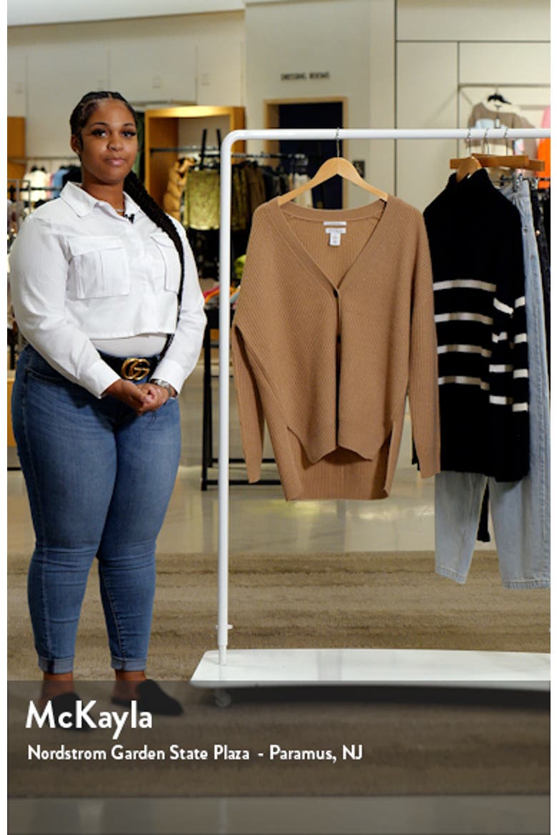 V-Neck Cashmere Cardigan video
