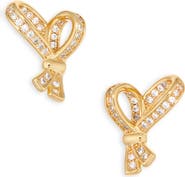 Kate Spade New York pavé heart stud earrings