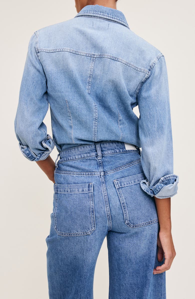 DL1961 Ines Denim Shirt, Alternate, color,