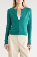 Nordstrom Crewneck Cashmere Cardigan