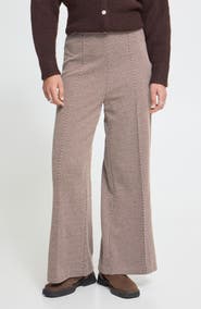 ICHI Kate Twillish Wide Leg Pants