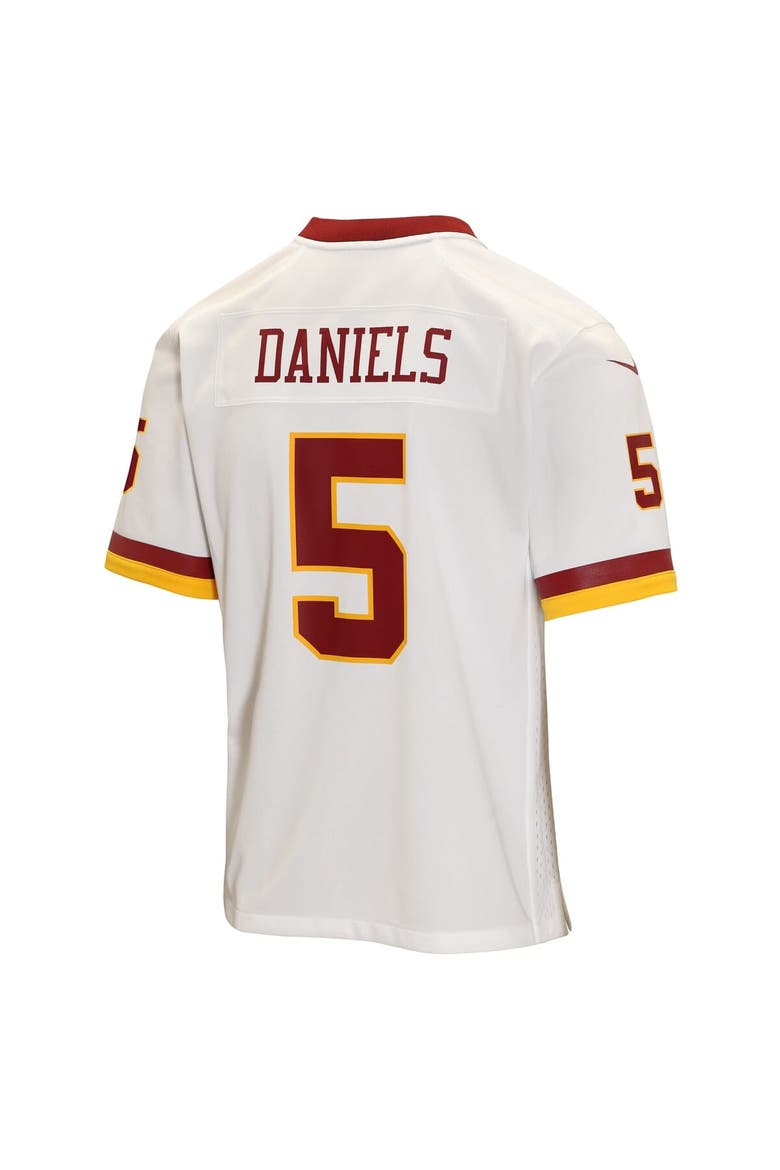 Youth Nike Jayden Daniels White Washington Commanders Game Jersey, Alternate, color, White