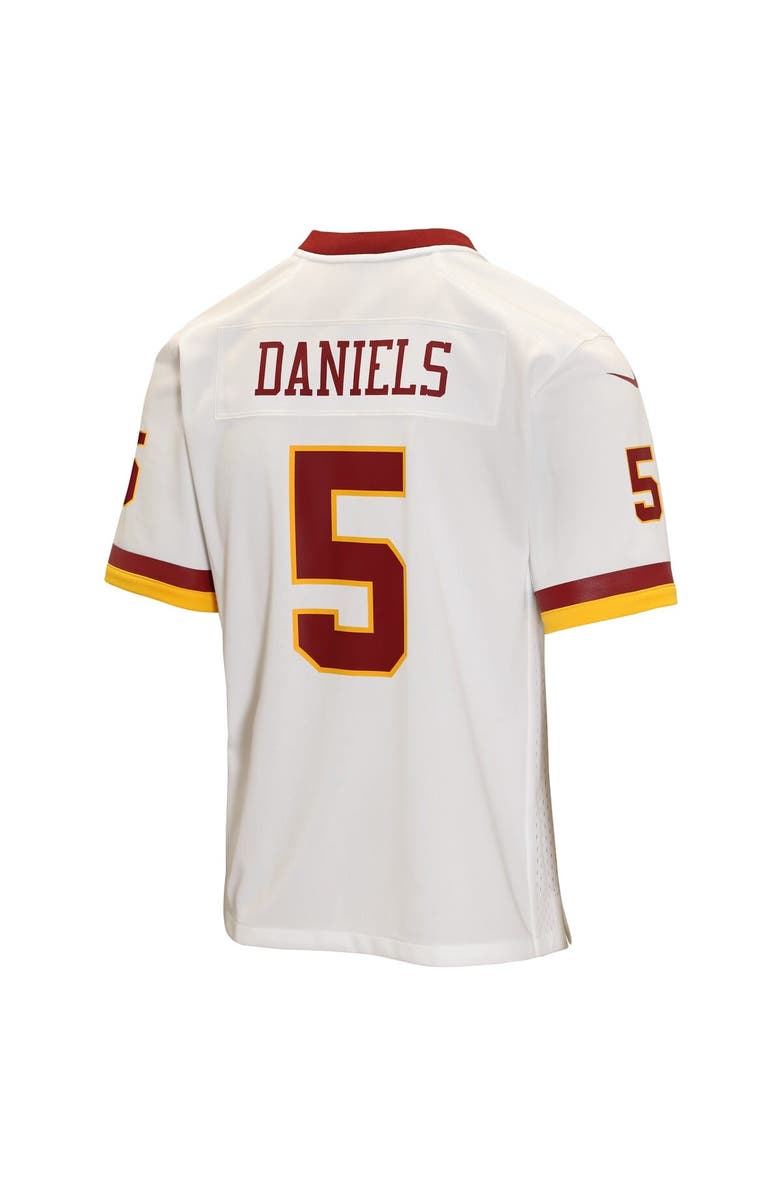 Nike Youth Nike Jayden Daniels White Washington Commanders Game Jersey, Alternate, color, White
