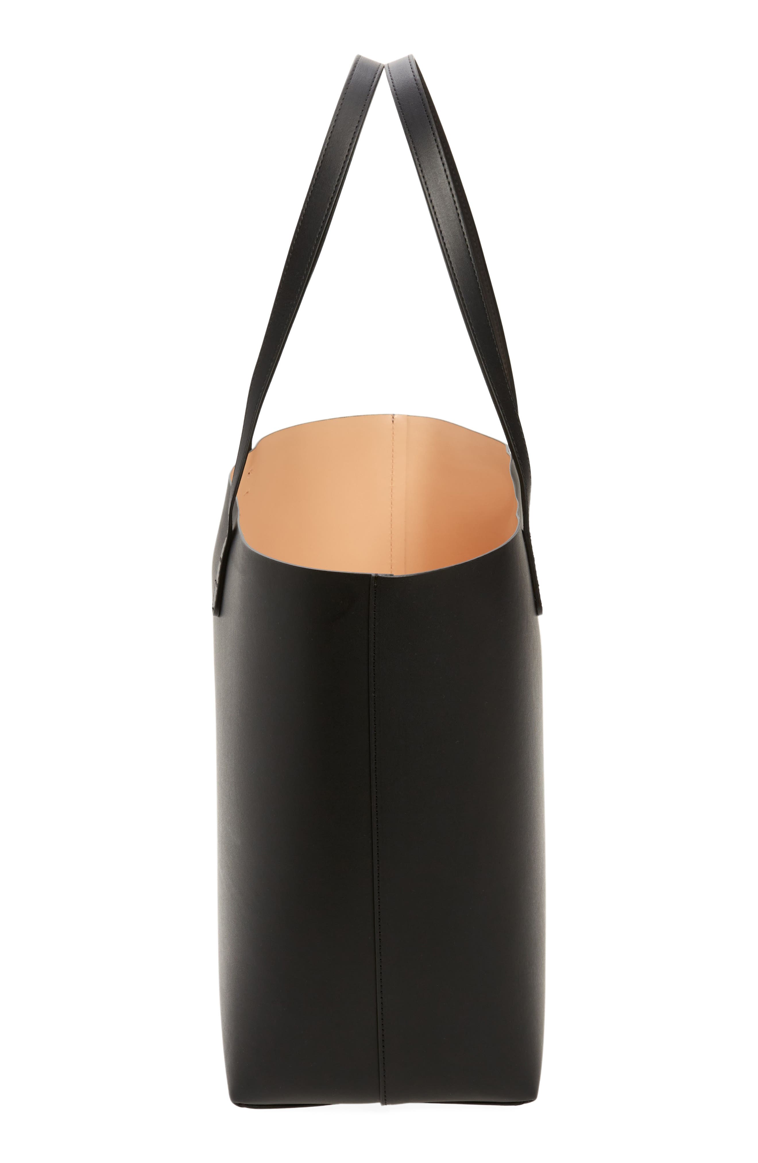 Mansur Gavriel Large Leather Tote, Alternate, color, 
