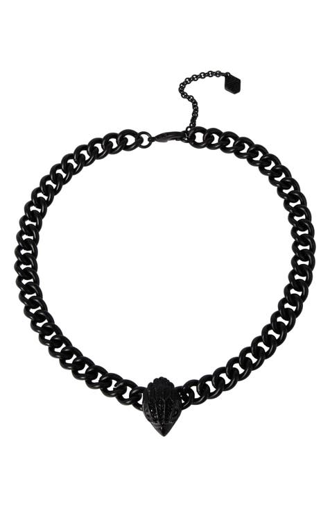 Black outlets Necklace