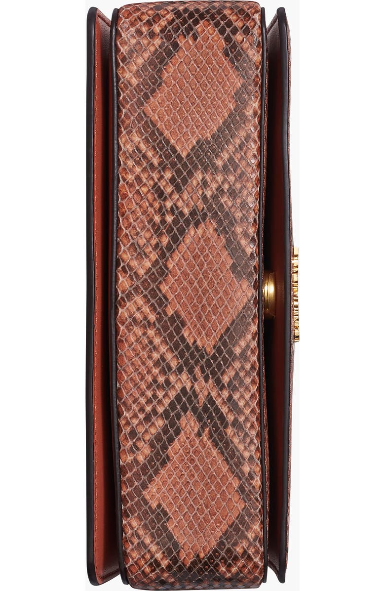 Donna Karan New York Jericho Snake Shoulder, Alternate, color, Amber