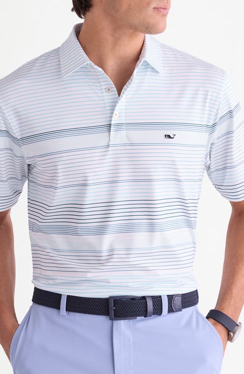 Kiawah Stripe Sankaty Performance Polo