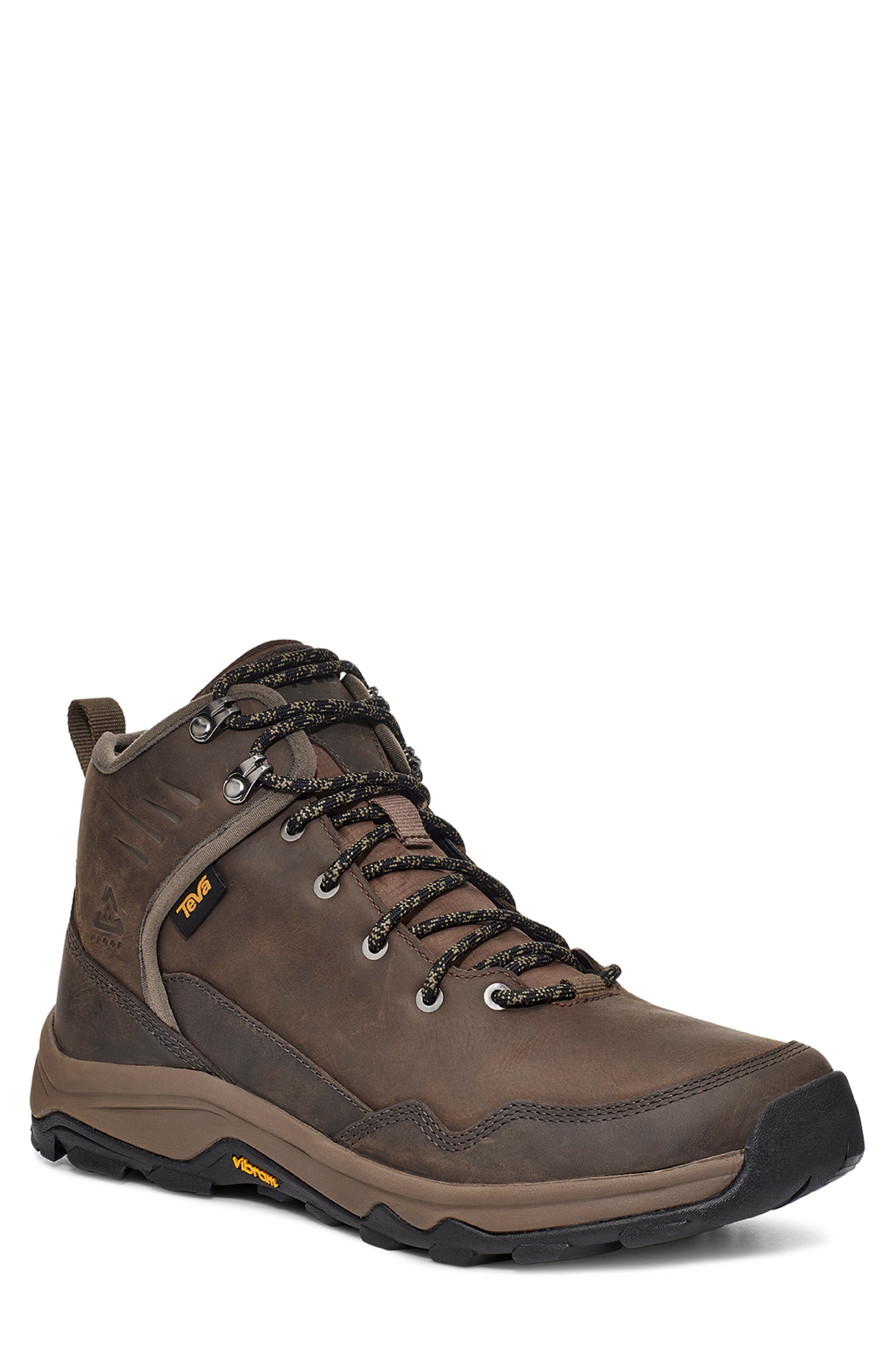 Teva Riva Waterproof Mid Boot, Main, color, Brown