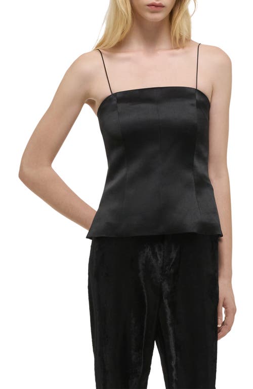 Helmut Lang Minimal Slip Top In Black