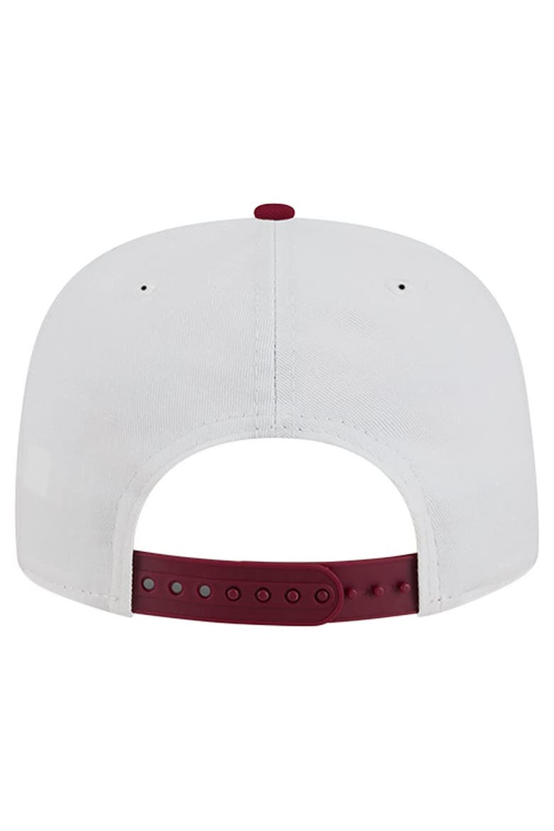 Men's New Era  White Washington Commanders Argyle 19TWENTY Adjustable Hat, Alternate, color, White