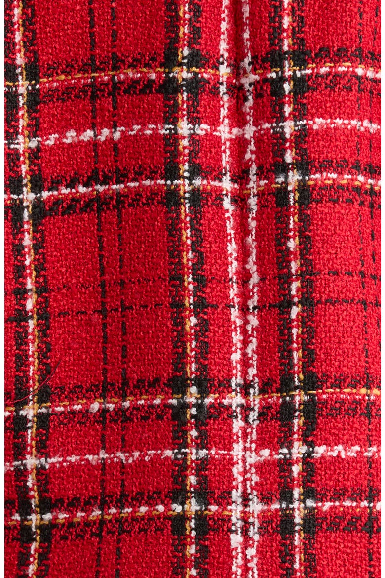 Plaid Blazer, Alternate, color, LIPSTICK MULTI