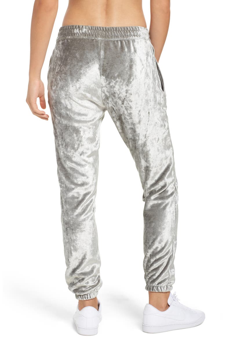NikeLab Essentials Women's Velour Pants, Alternate, color, DARK STUCCO
