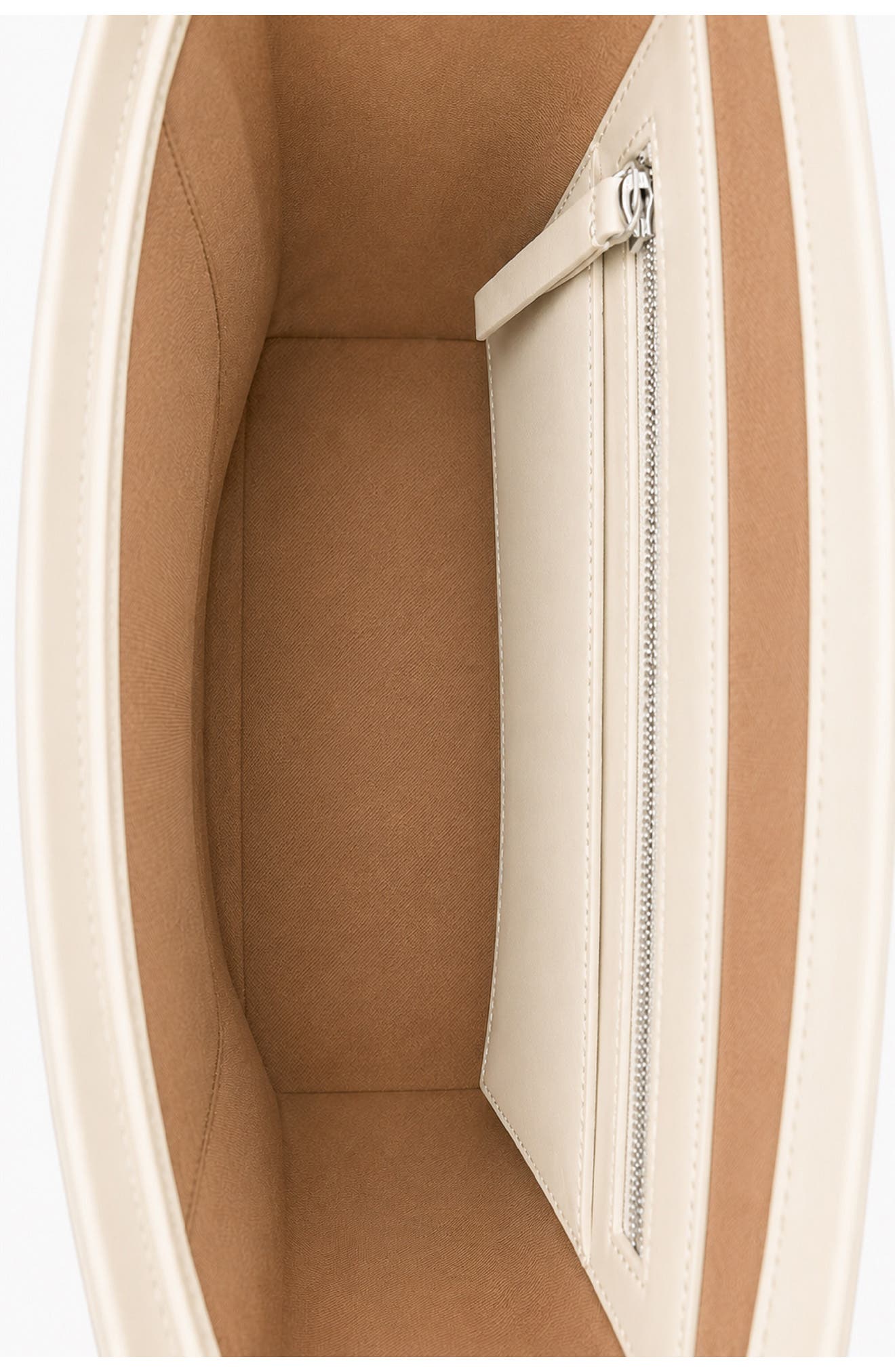 Clementine Leather Backpack, Alternate, color, WARM WHITE