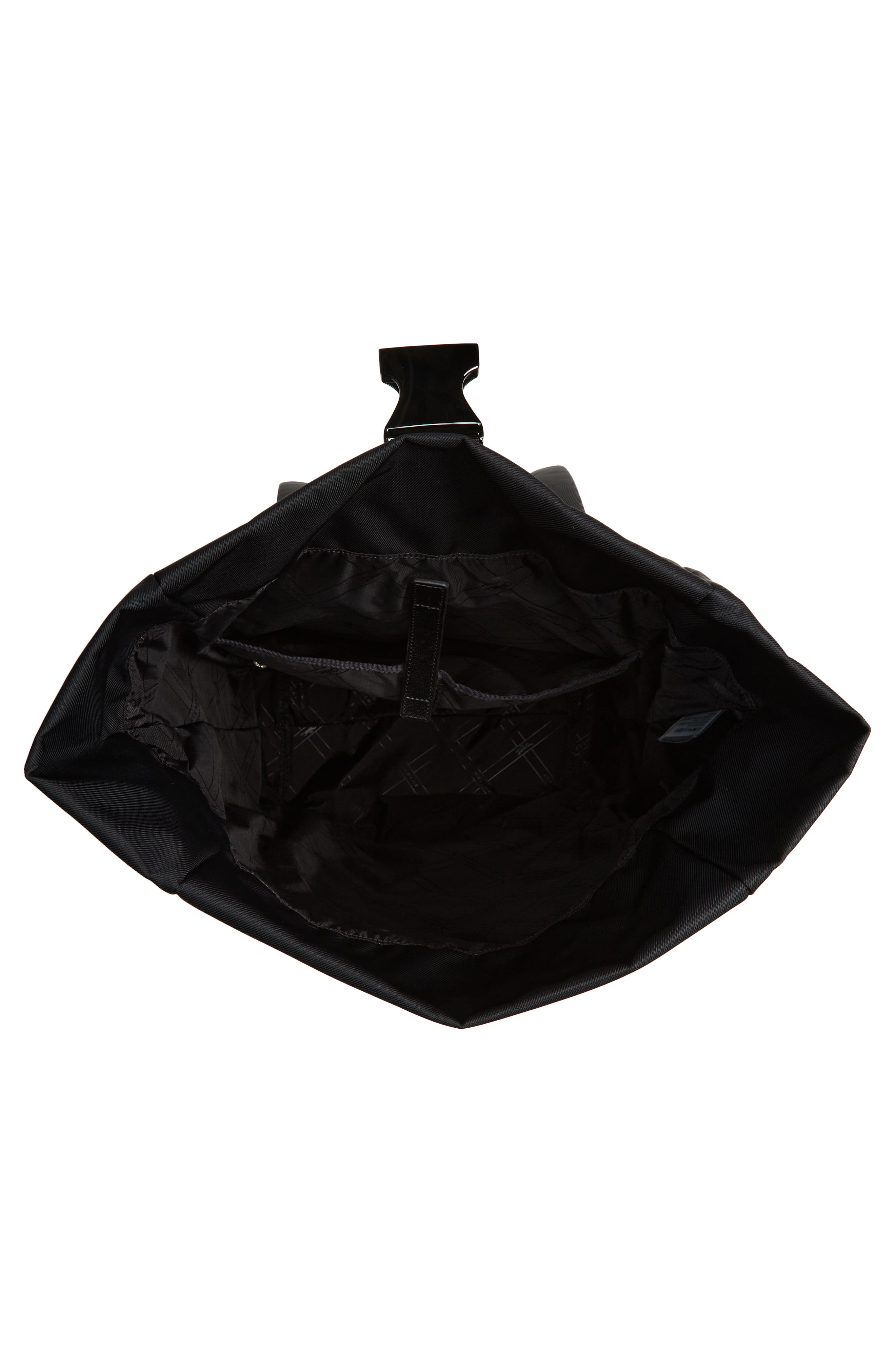 Longchamp Green District Flap Backpack, Alternate, color, 