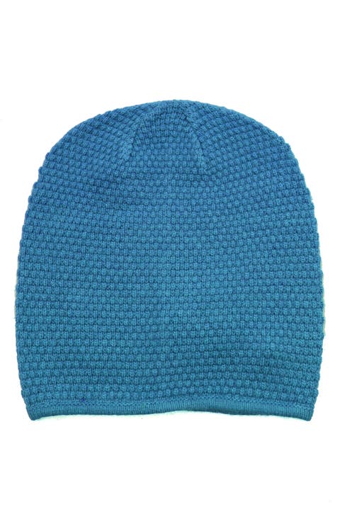 Popcorn Stitch Slouchy Beanie