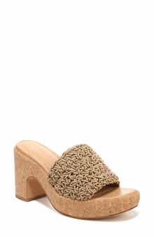 Vince Nicki Platform Slide Sandal