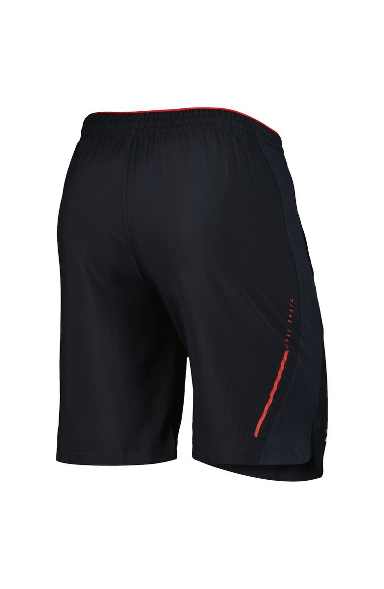 Under Armour Men's Under Armour Black Texas Tech Red Raiders Woven Shorts, Alternate, color,