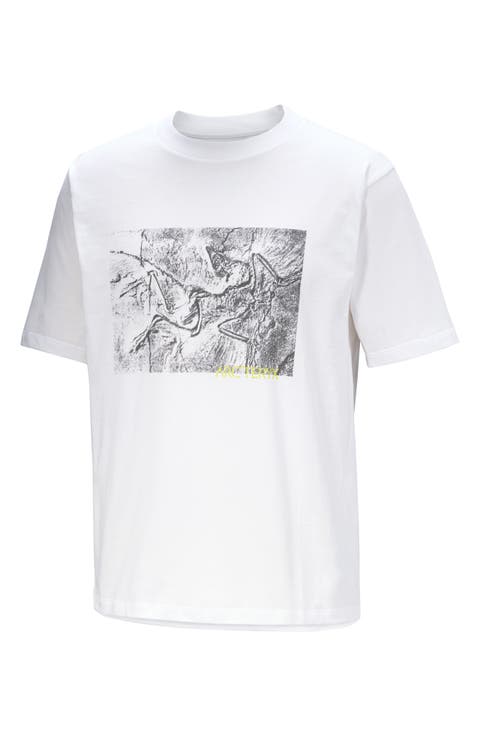 Kragg Lithographica Cotton Graphic T-Shirt