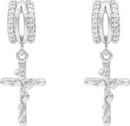 LA MENO Inner Hope Hoop Earrings