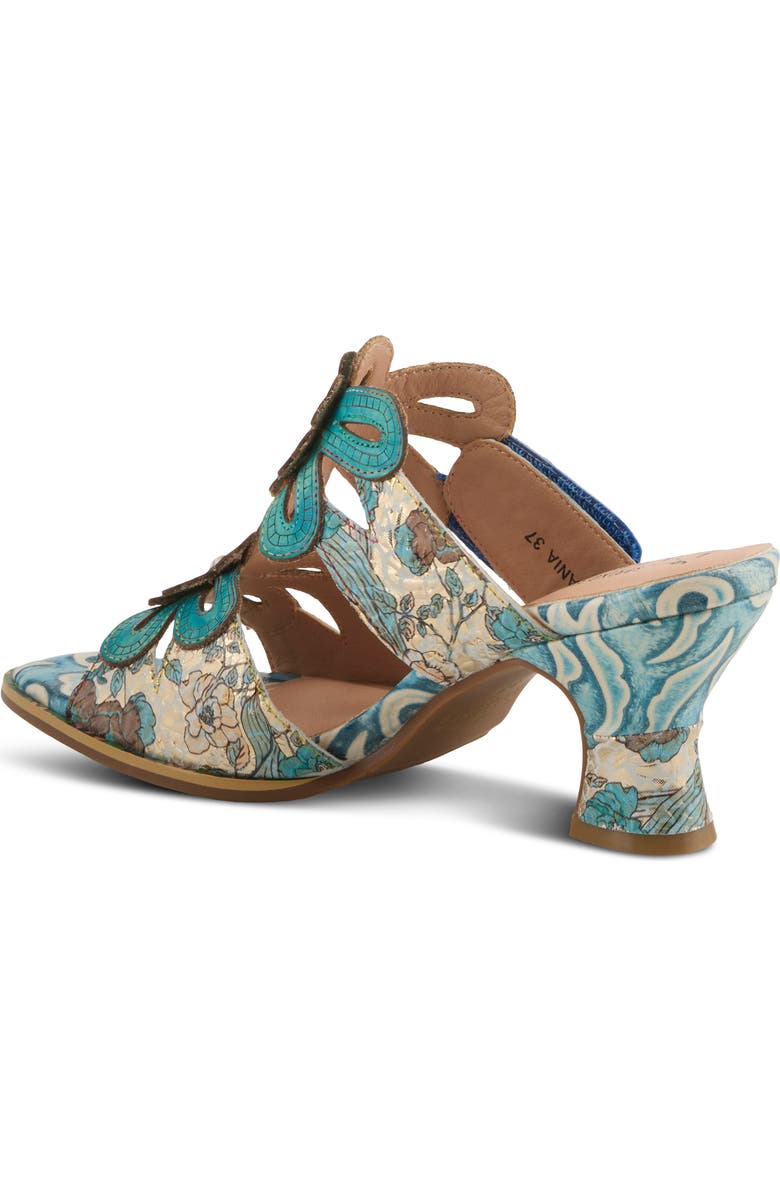 L'Artiste by Spring Step Alania Sandal, Alternate, color, Turquoise Multi