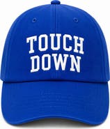 Bits & Bows Touch Down Bow Baseball Hat