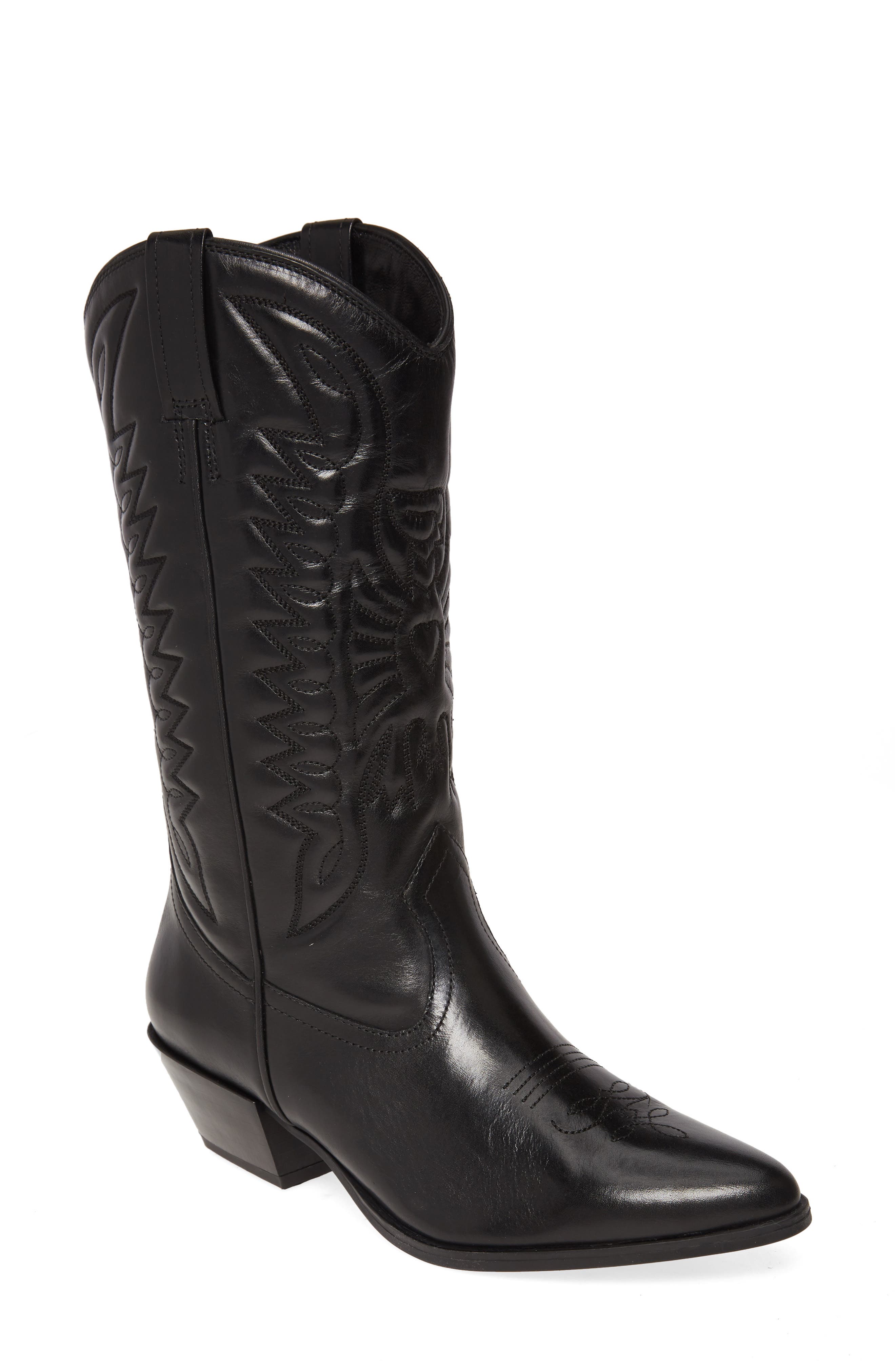 Vagabond Shoemakers Emily Western Boot, Main, color, 