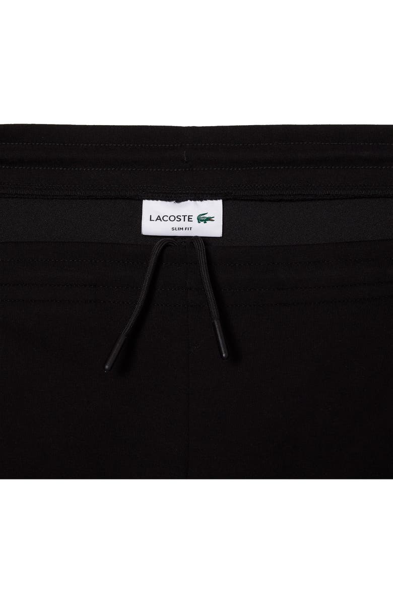 Lacoste Slim Fit Joggers, Alternate, color, 031 Noir