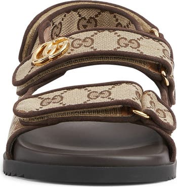 Gucci Moritz GG Supreme Canvas Sandal (Women) | Nordstrom