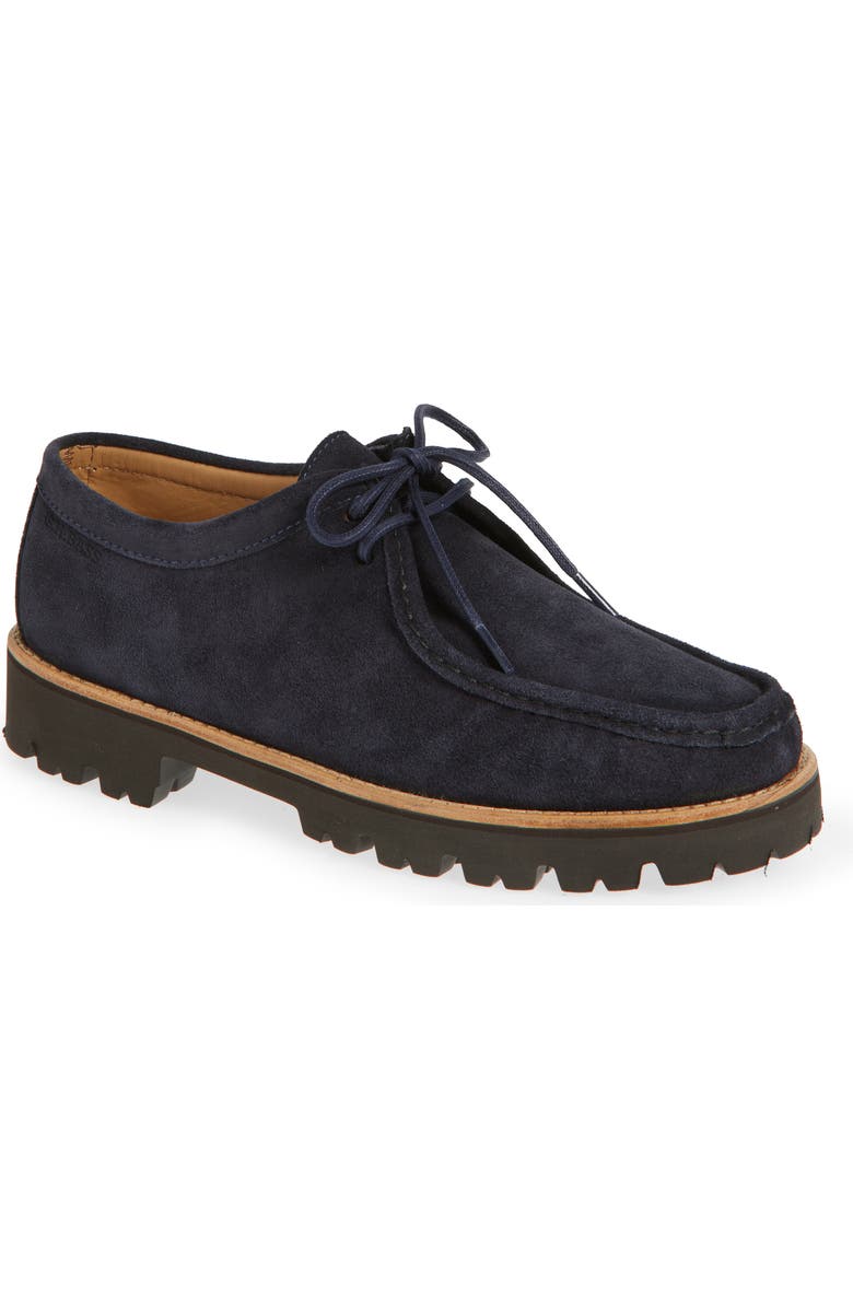 G.H.BASS Wallace Lace-Up Shoe, Main, color, Navy