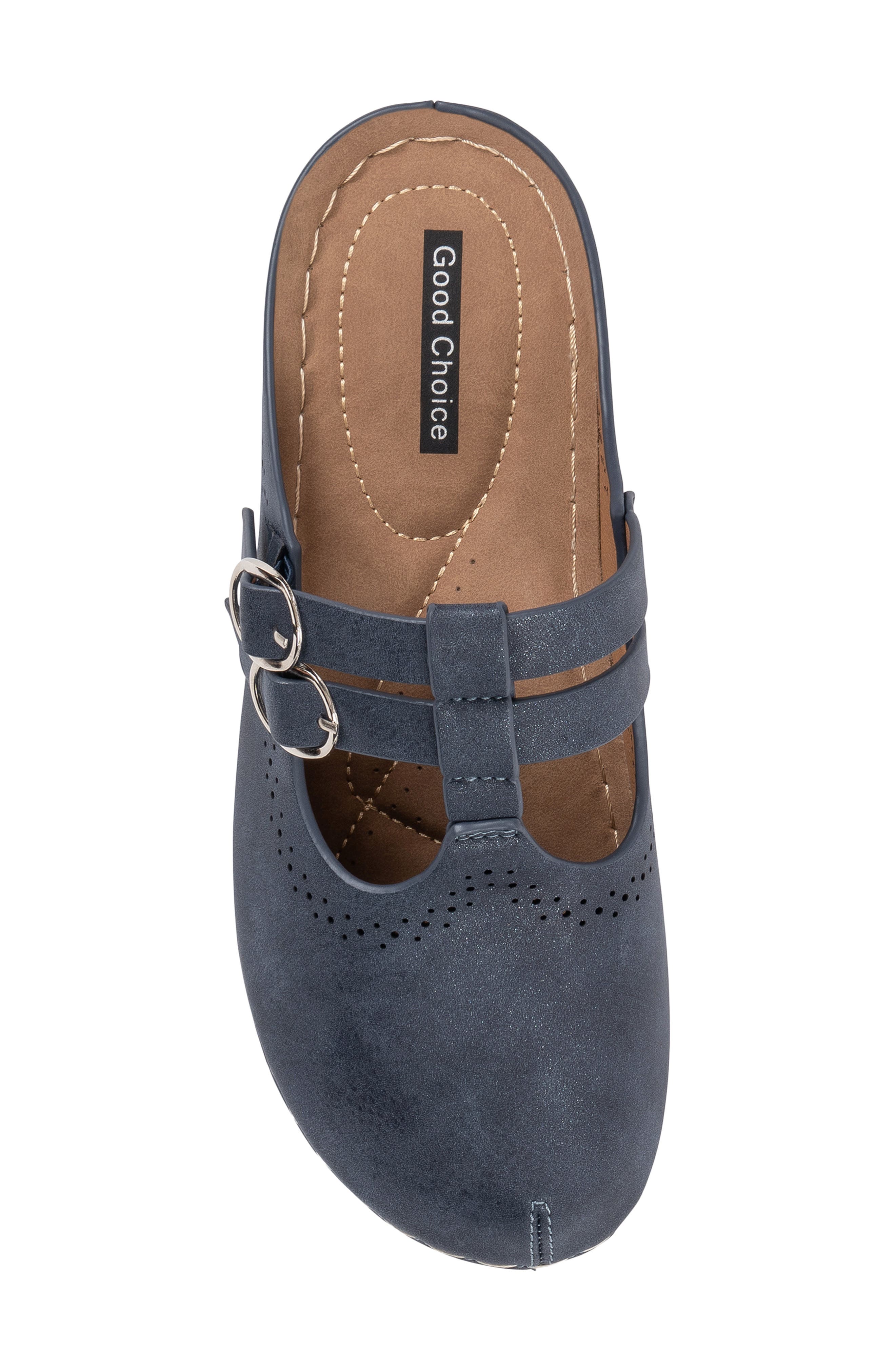 Lalana Mary Jane Clog, Alternate, color, NAVY