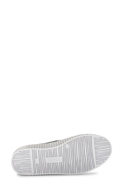 Gabor 33.336 Slip-on Platform Sneaker In Black