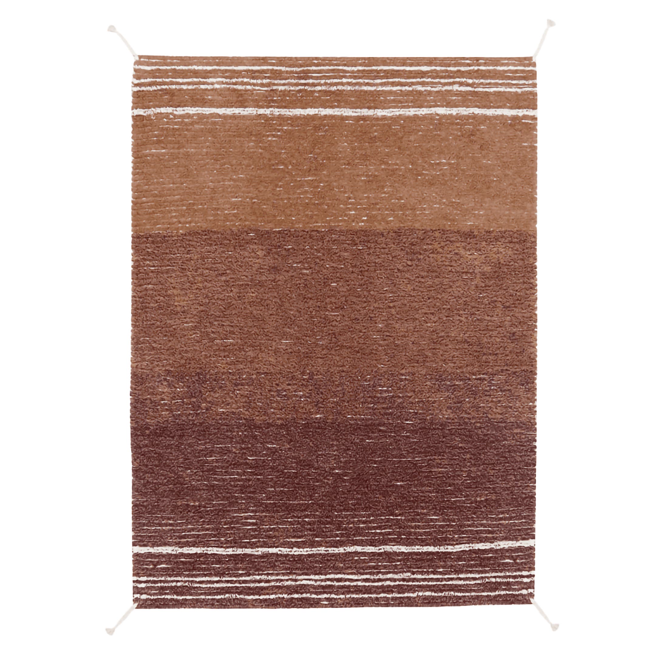 Lorena Canals Reversible Washable Rug Twin In Brown