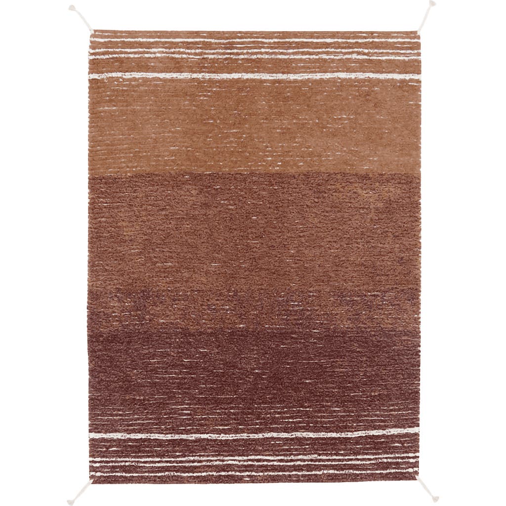 Lorena Canals Reversible Washable Rug Twin In Brown