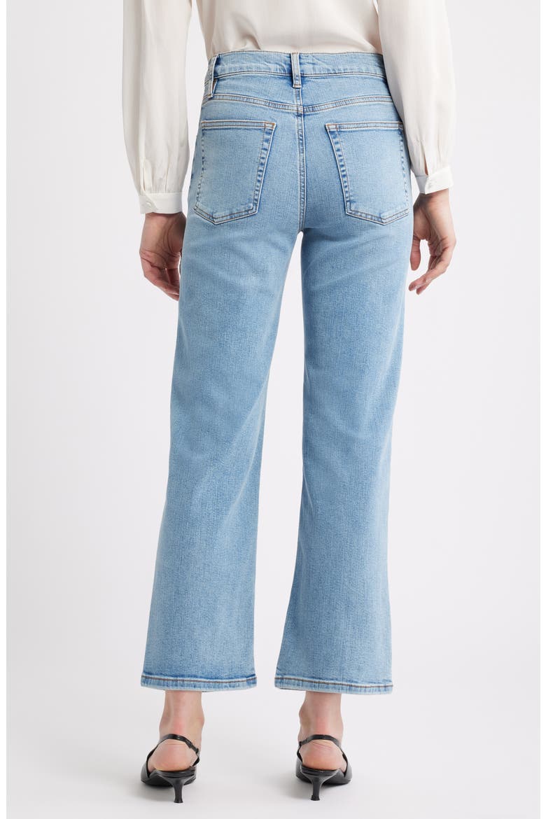 The Mellow Ankle Straight Leg Jeans, Alternate, color, RIPPLE