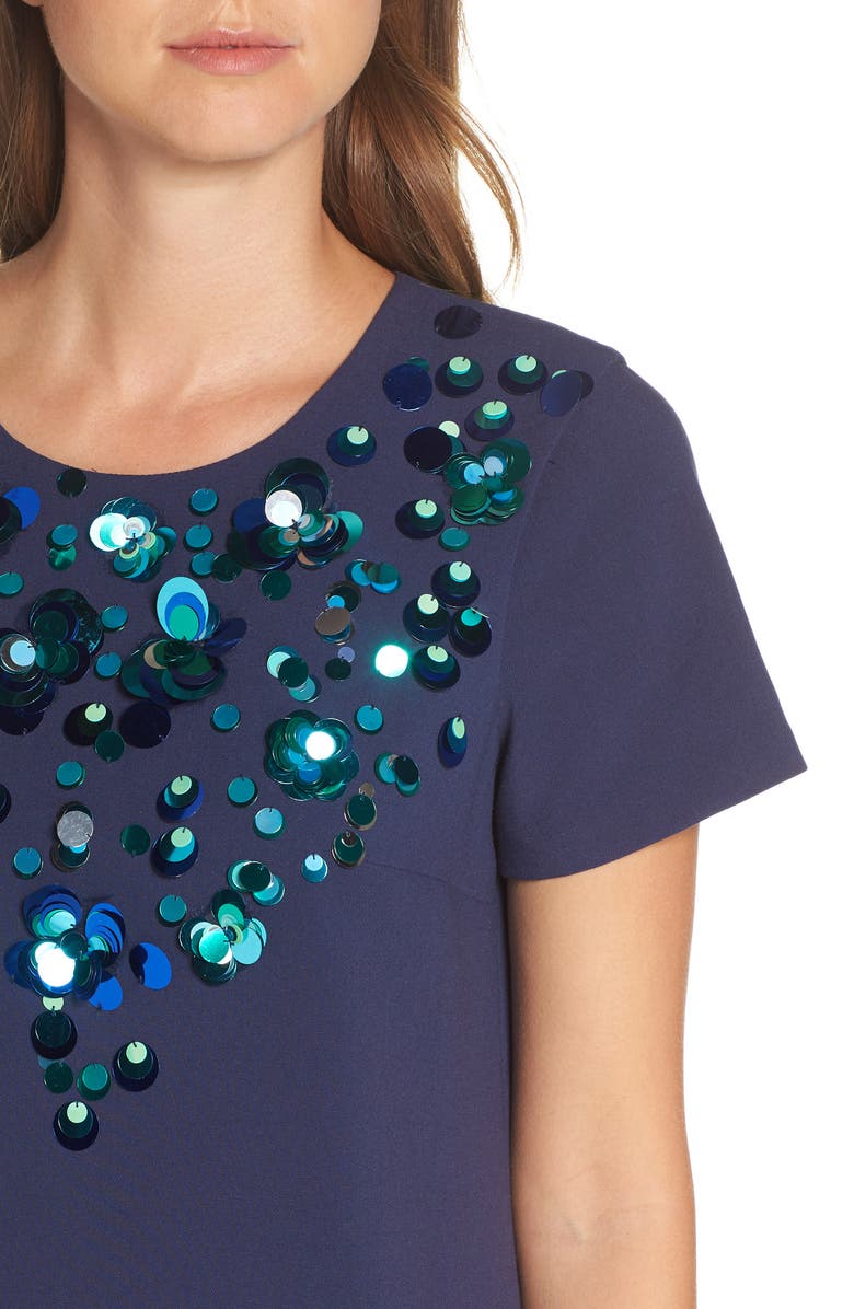 Lilly Pulitzer<sup>®</sup> Havyn Embellished Shift Dress, Alternate, color, 