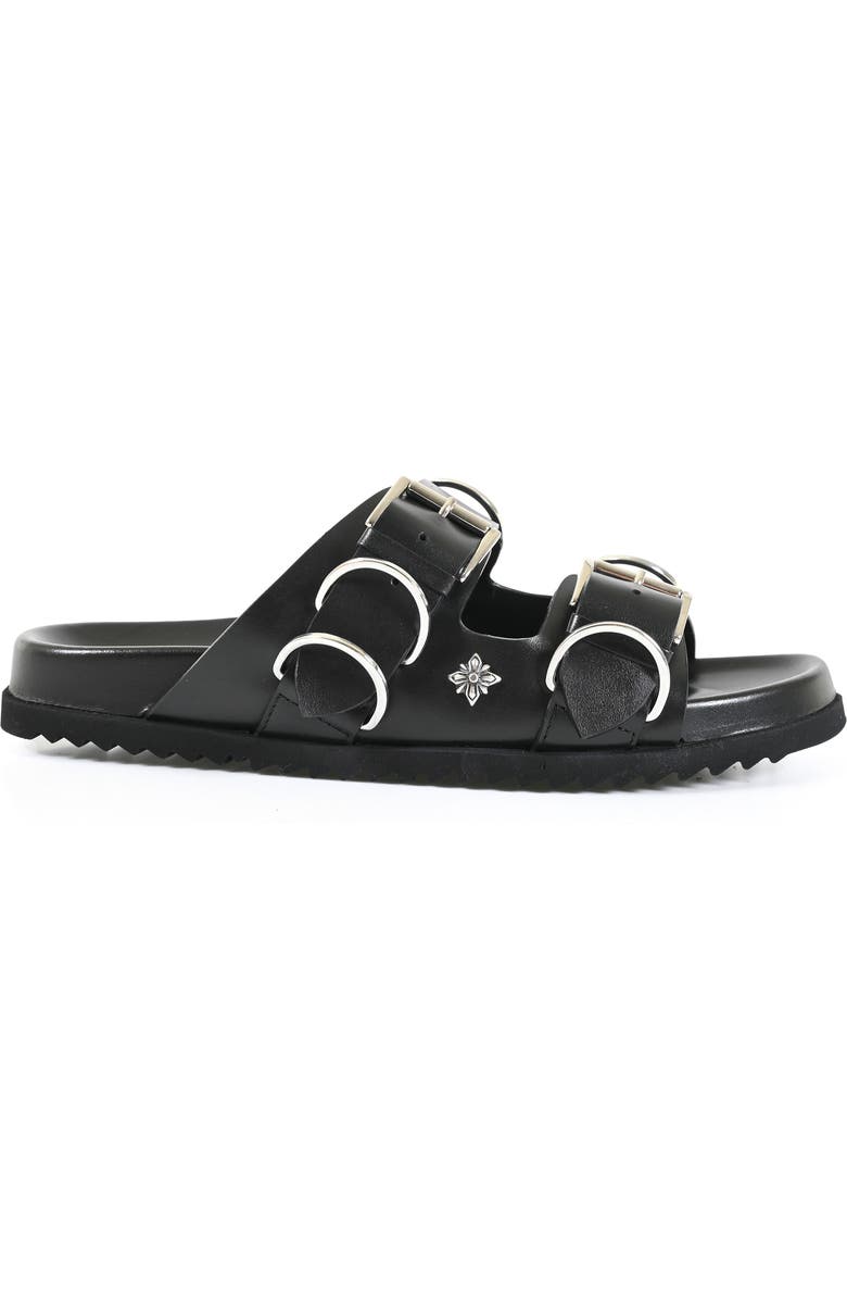 JOHN RICHMOND Two-Strap Sandal, Alternate, color, Black