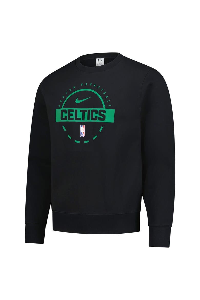 Men's Nike  Black Boston Celtics 2025/26 Authentic Practice Club Sweatshirt, Alternate, color, Black