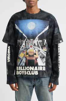 Billionaire Boys Club Arrivals Layered Cotton Graphic T-Shirt