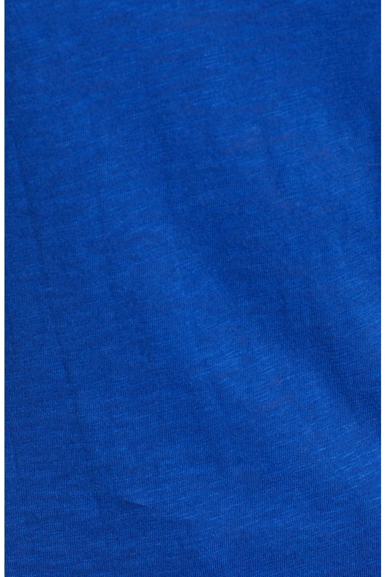 Slub Crewneck Tee, Alternate, color, BLUE MAZARINE
