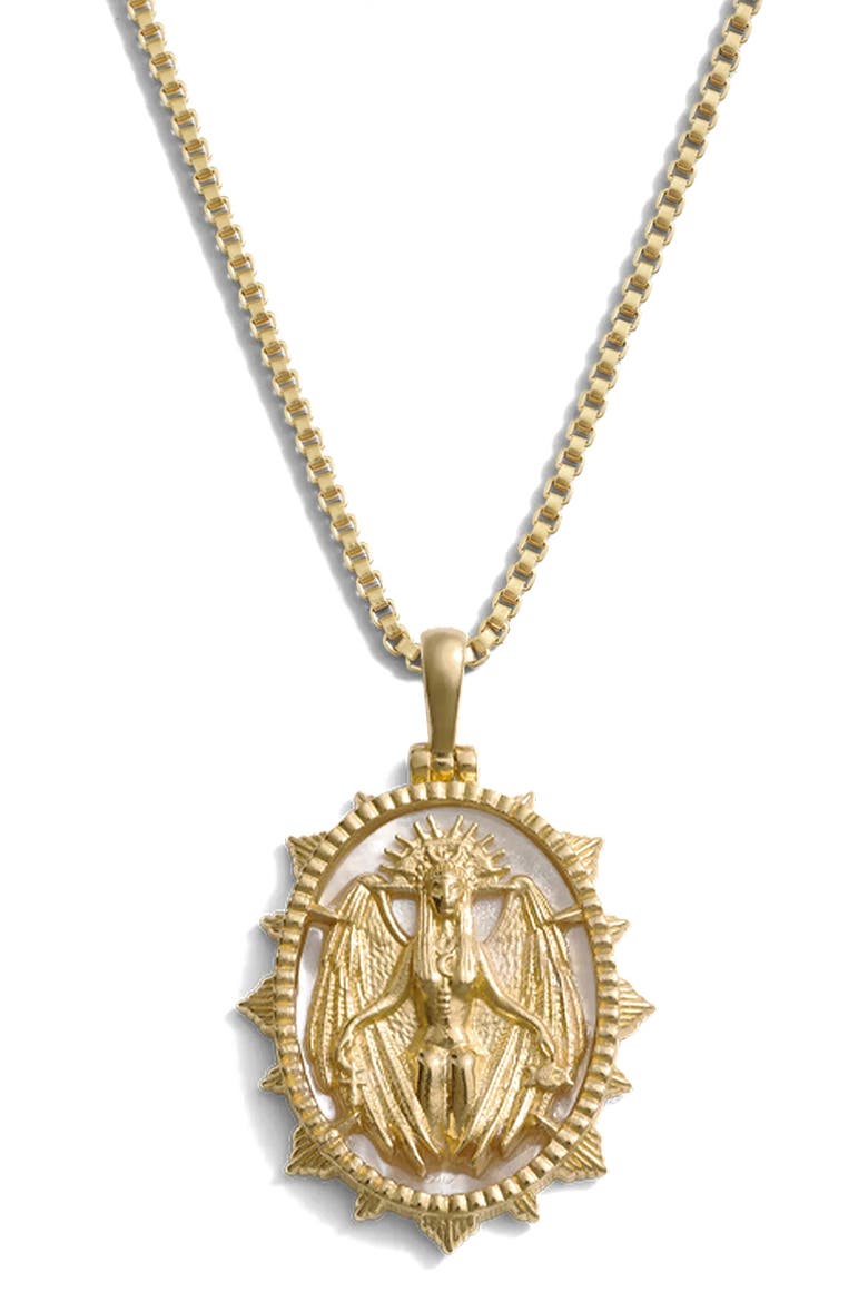 Special Edition Lilith Pendant Necklace, Main, color, 14K GOLD VERMEIL