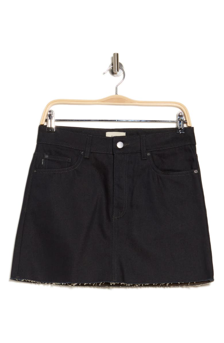 DL1961 Alma Fray Denim Miniskirt, Alternate, color, Eternity