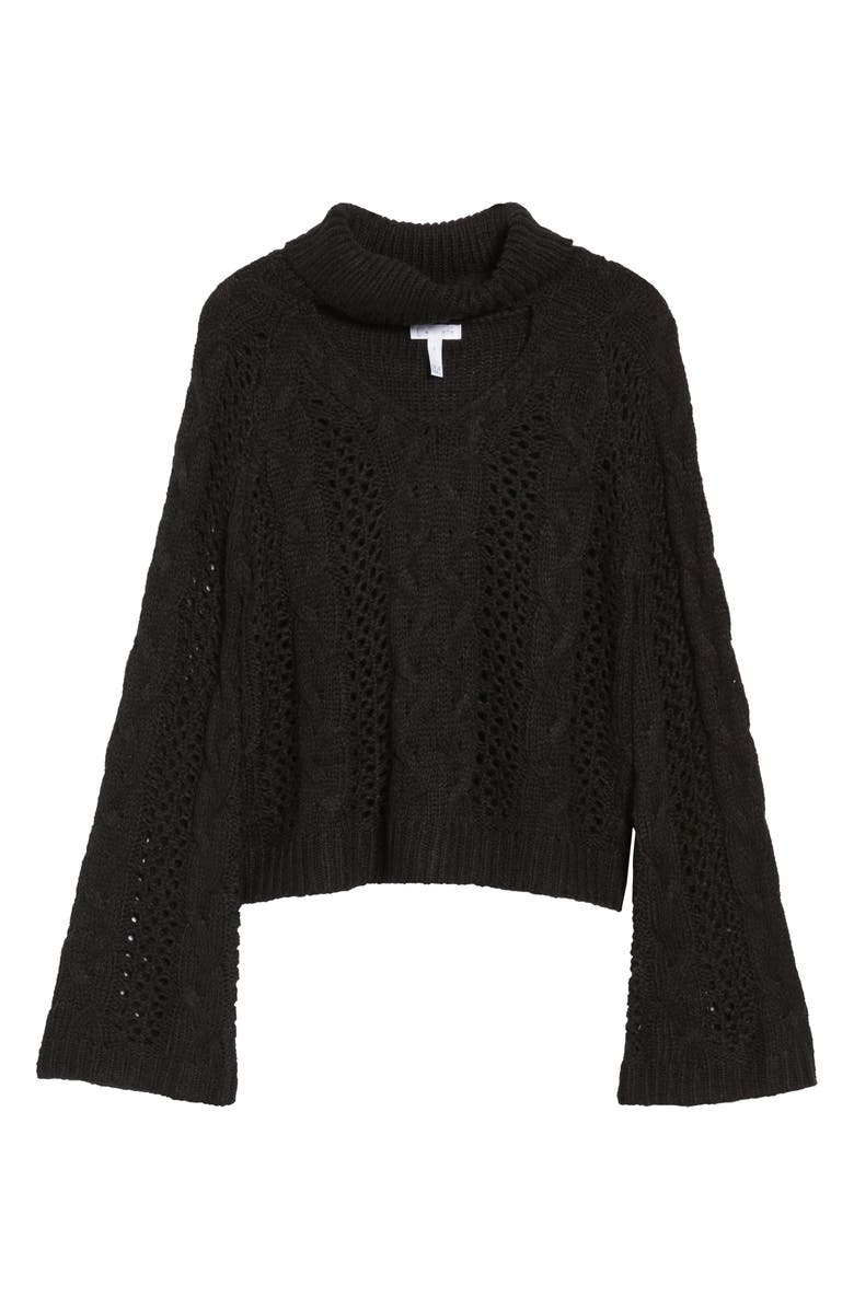 Leith Choker Sweater, Alternate, color, 
