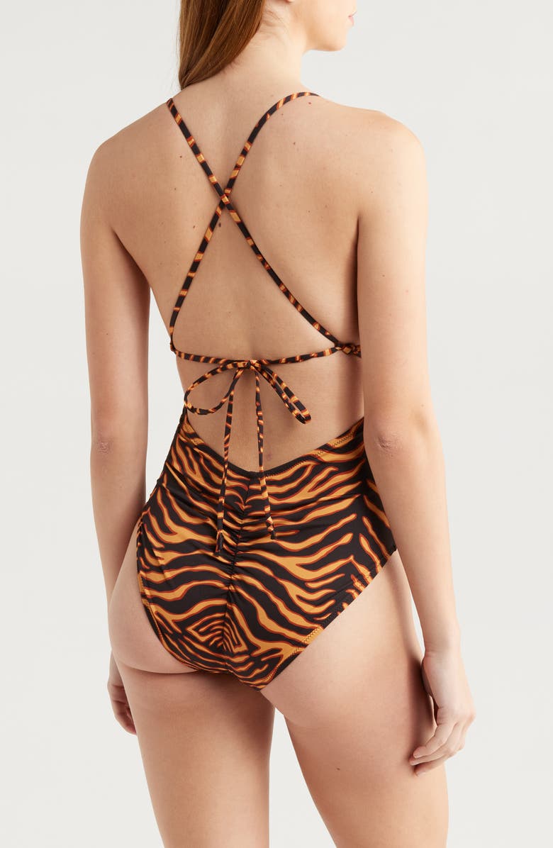 Ulla Johnson Dioni One-Piece Swimsuit, Alternate, color,