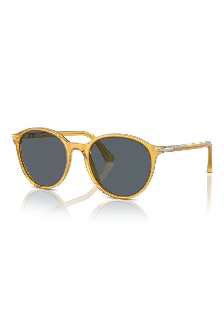 53mm Phantos Sunglasses, Alternate, color, ROSE GOLD BLACK
