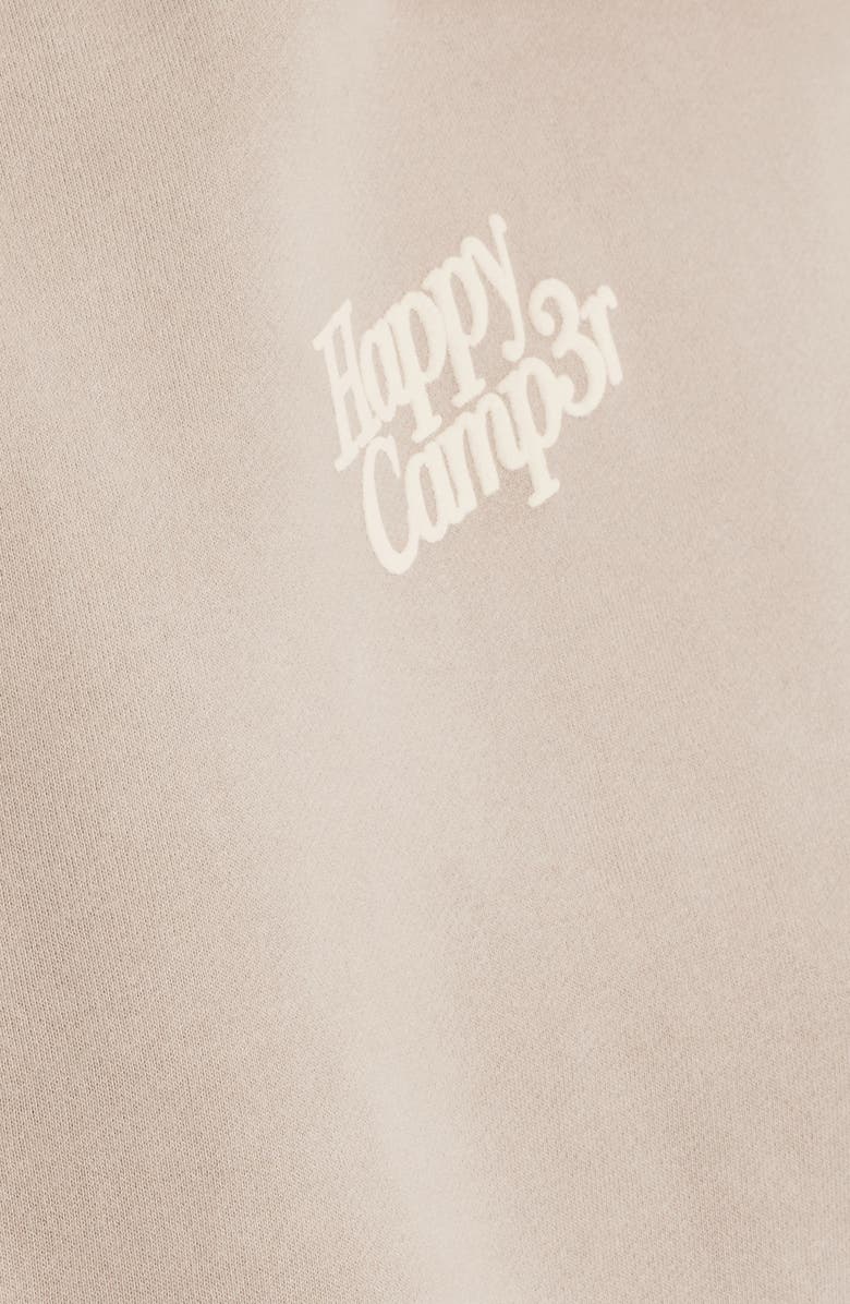 HAPPY CAMP3R Puff Series Core Logo Cotton Blend Hoodie, Alternate, color, Taupe