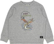 Feather 4 Arrow Kids' Fish Wrangler Hacci Knit Pullover