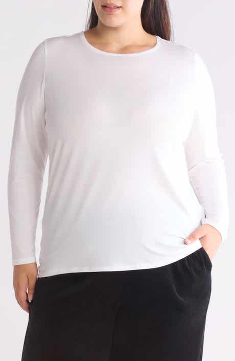 Eileen Fisher Long Sleeve Crew Top