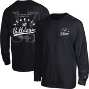 Champion Men's Champion Black Georgia Bulldogs Laminated All-Star Long Sleeve T-Shirt