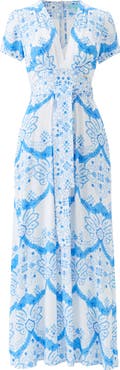 Melissa Odabash Lou Print Cover-Up Maxi Dress